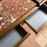 Art Deco dressing table in solid oak