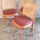 Curved wooden chair model 811 by J. Hoffmann – late edition XXth