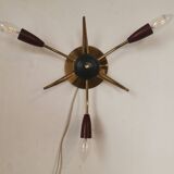 Plafonnier ou applique spoutnik laiton