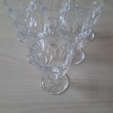 Set of 6 bistro glasses
