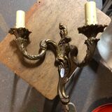 Bronze wall lamp