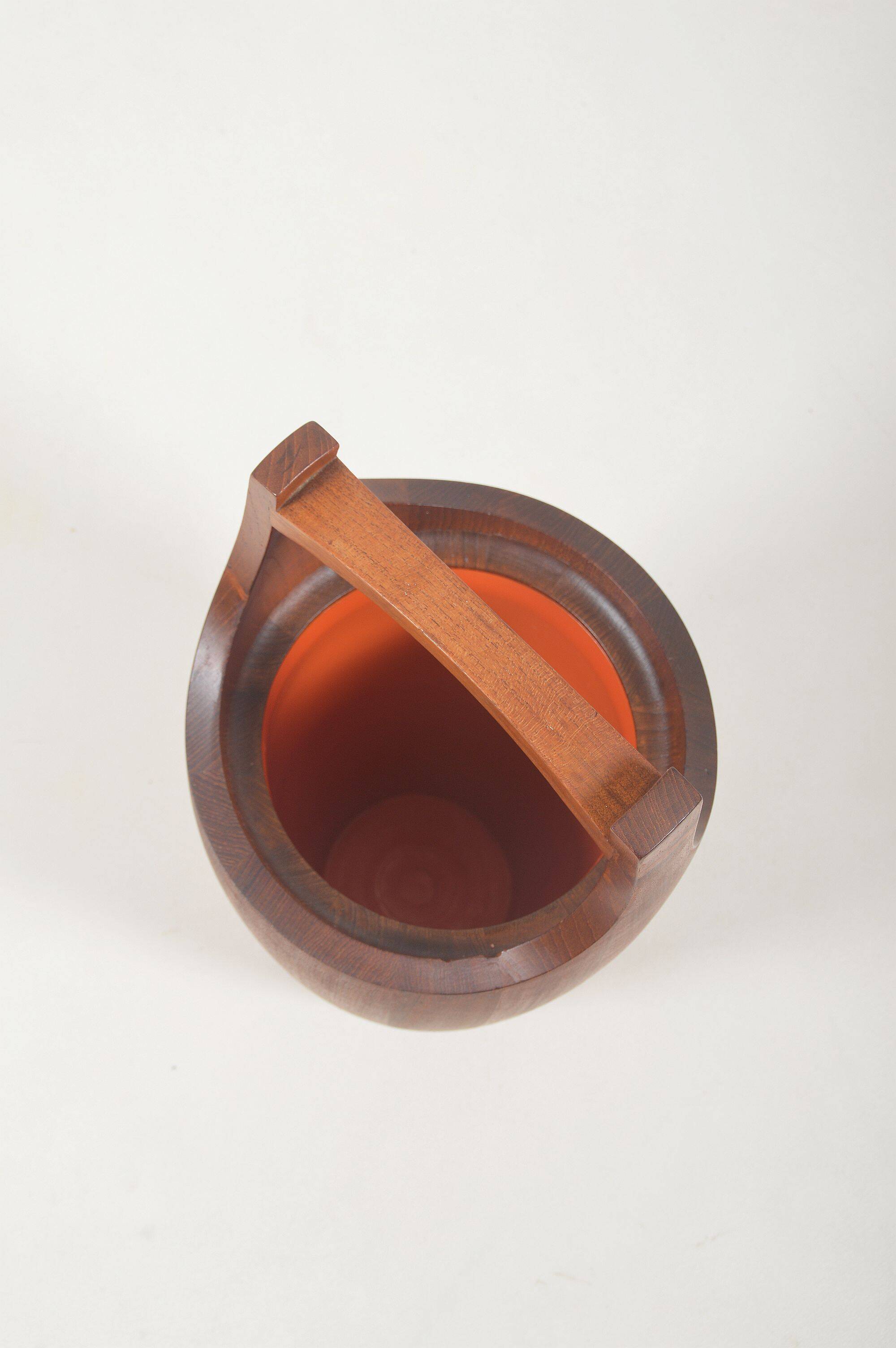 Danish XL ice bucket 'Congo' by Jens Quistgaard for Dansk Design, 1950s