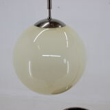 1930s Functionalist Adjustable Chrome Plated Floor Lamp, Czechoslovakia