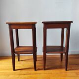 Pair of 1940/50 sofa end tables