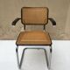 Fauteuil S64 en noyer de Marcel Breuer pour Thonet