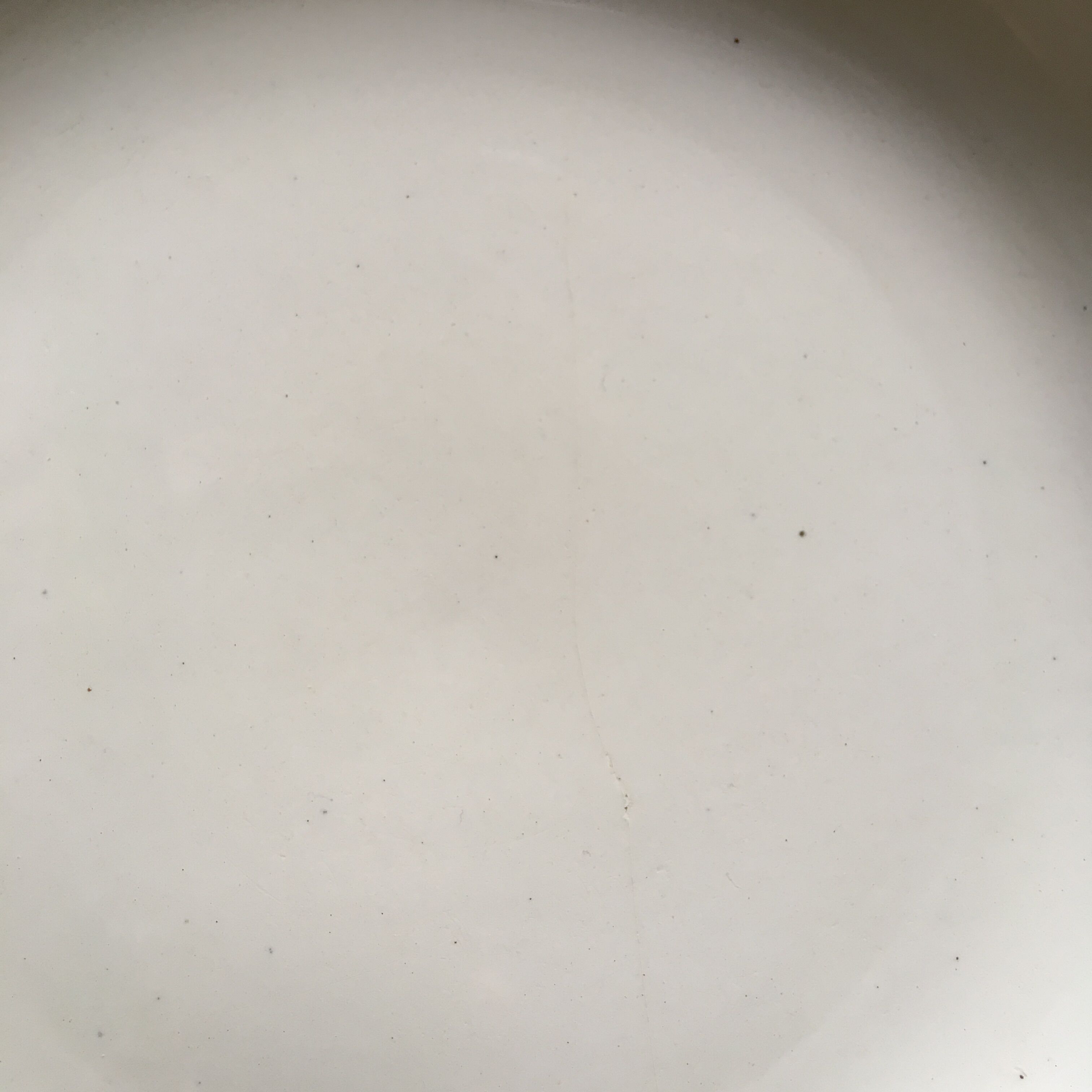 Set of 5 plates service Empire earthenware of Salins-iron Earth