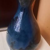 Glazed terracotta vase