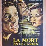 Cinema poster - Death in this garden