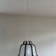 Tulip shaped pendant lamp