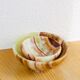 Duo of onyx marble bowls