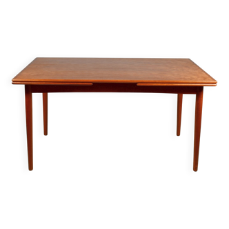 Dining table in teak by Georg Petersens. Denmark 1960s