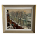 Oil on canvas boulevard scene in Paris 20th century in the style of Marquet