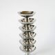Ensemble de 6 coupes en inox pieds haut et large, Design, 1970