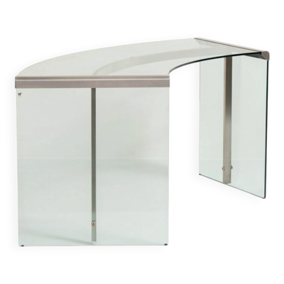 Bureau en verre ''President'' par Gallotti & Radice