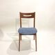 Series of 4 Scandinavian chairs reupholstered