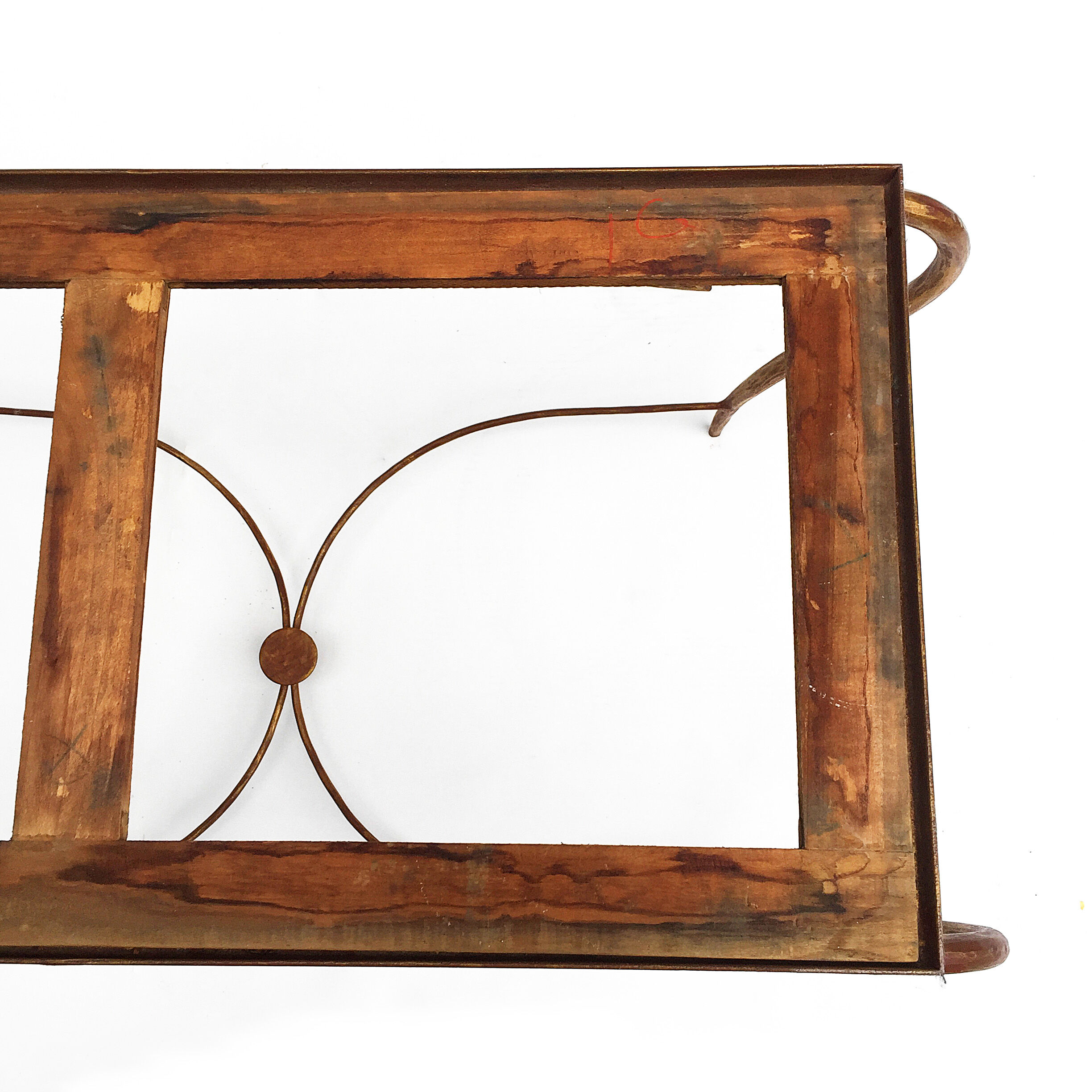 Rene Drouet Gilded Cocktail Coffee Table Art Deco