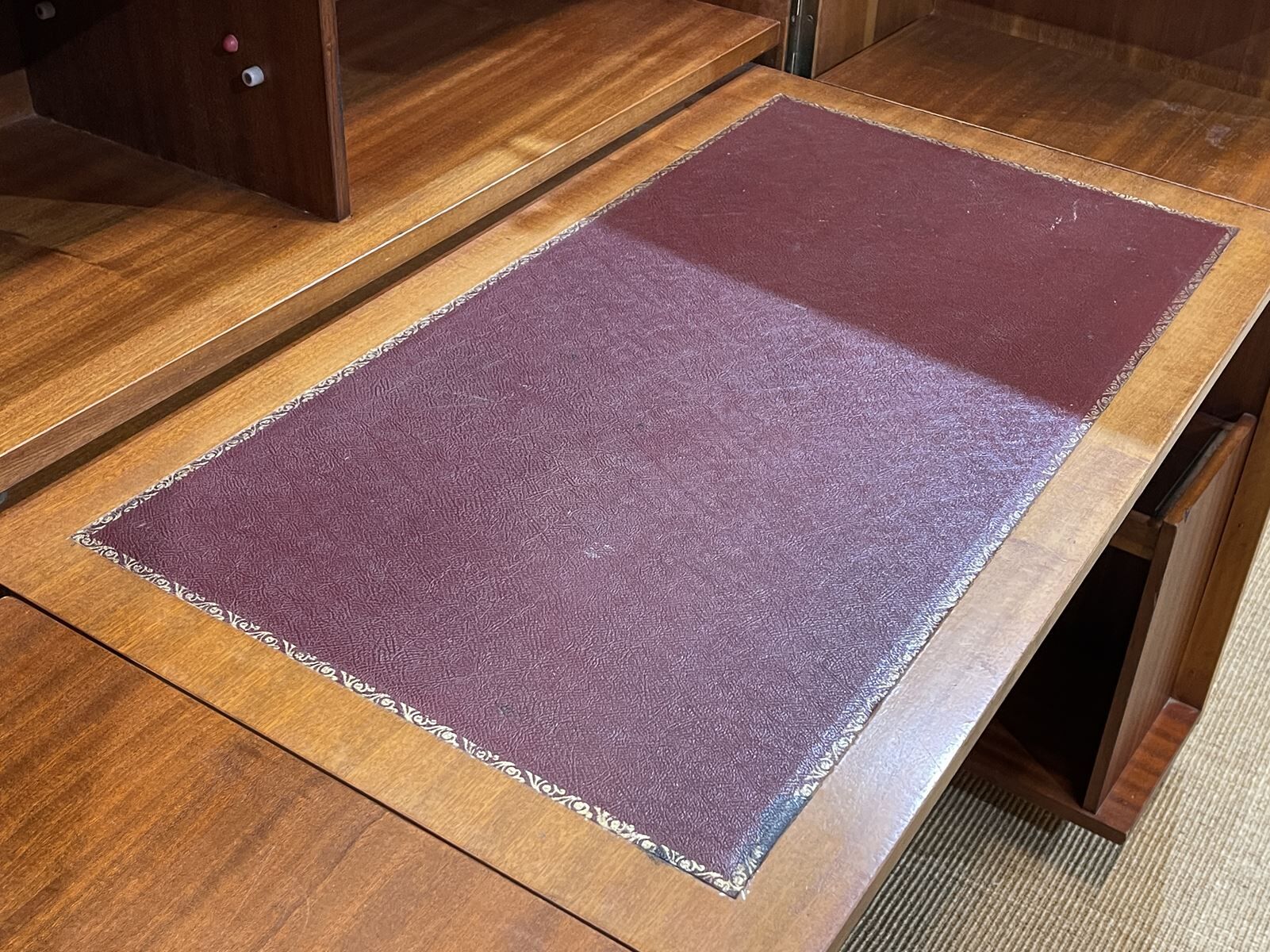 Teak desk cabinet from the 70s