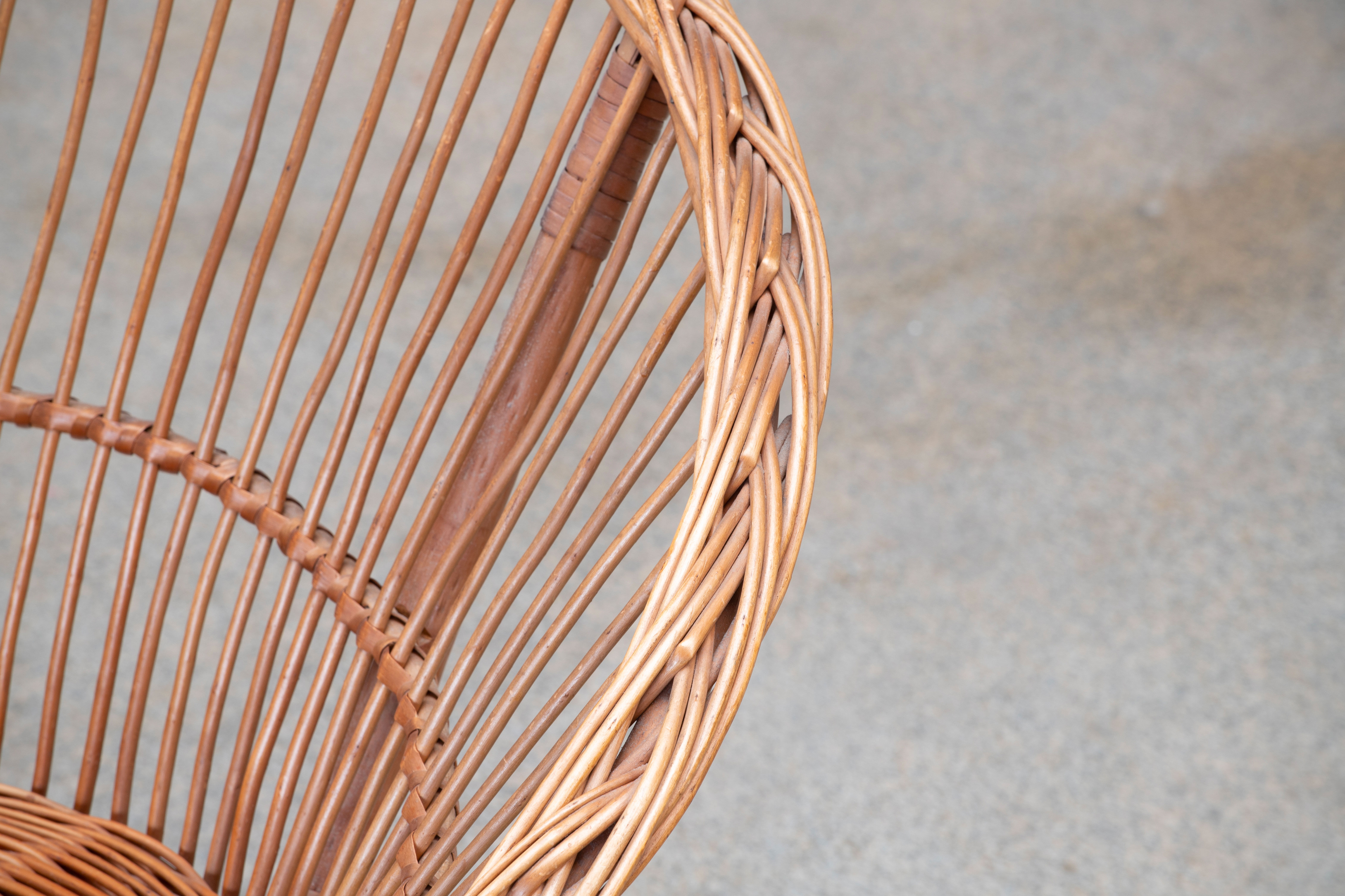 Vintage 1960's rattan chair