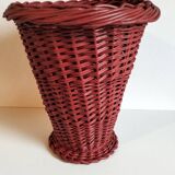 Rattan plant pot