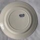 Lot of 8 flat plates and 8 hollow plates in ancient blue salins earthenware
