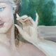 Painting oil on canvas female nude