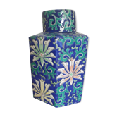 Old covered pot