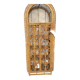 Rare armoire en osier