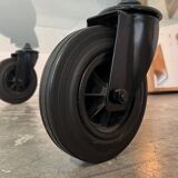 Tavolo coffee table con ruote by Gae Aulenti for Fontana Arte 1980