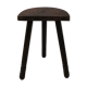 Tabouret tripode de vacher demi lune