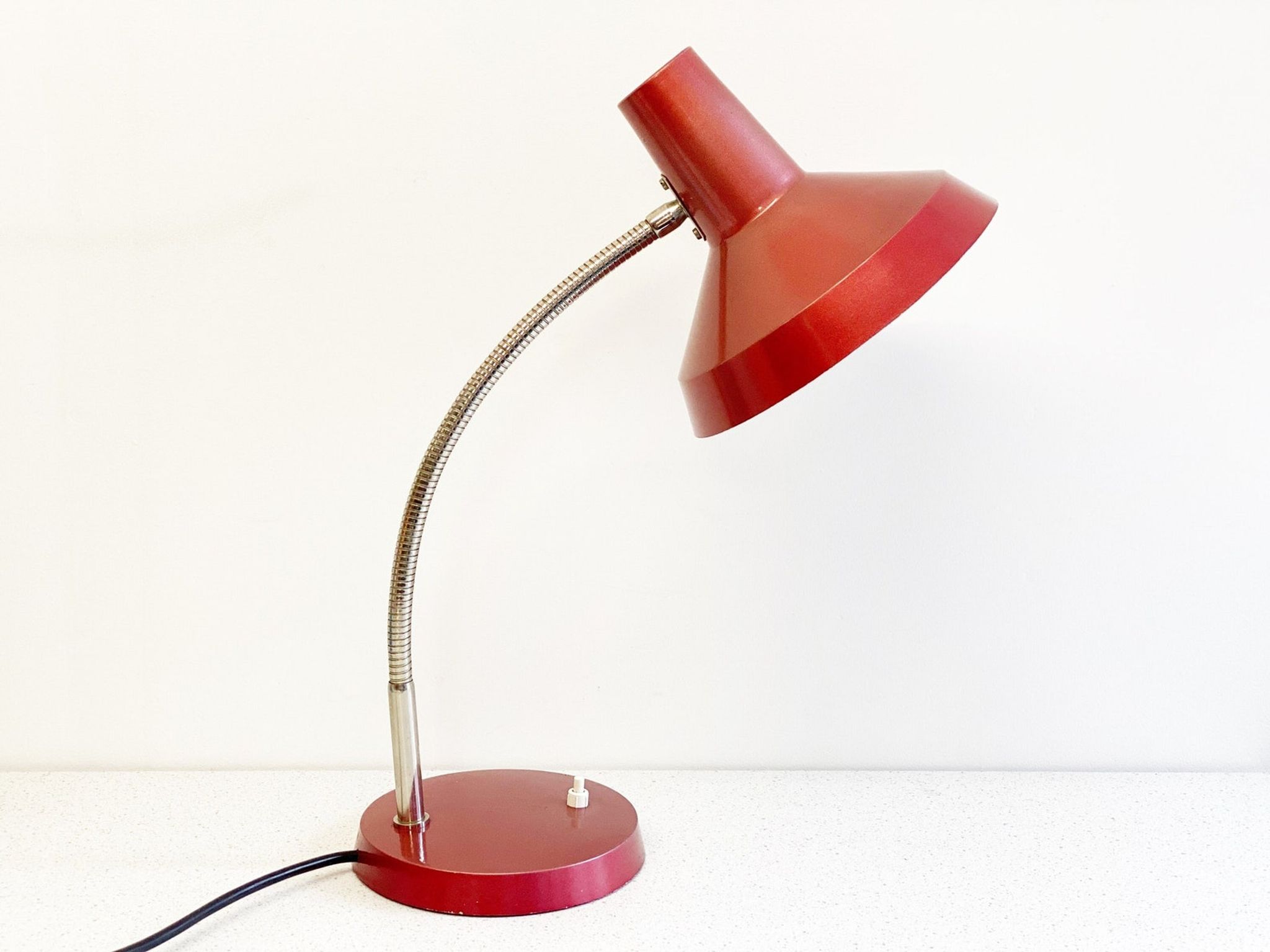 Vintage metallic desk lamp