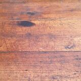 Farm table and pair of benches