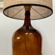 Lampe dame jeanne et rabane