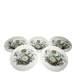 Set of 5 Royal Doulton deep plates in the Kirkwood pattern.