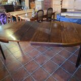 Scandinavian extendable table in rosewood from the 1960s, with 2 extensions.