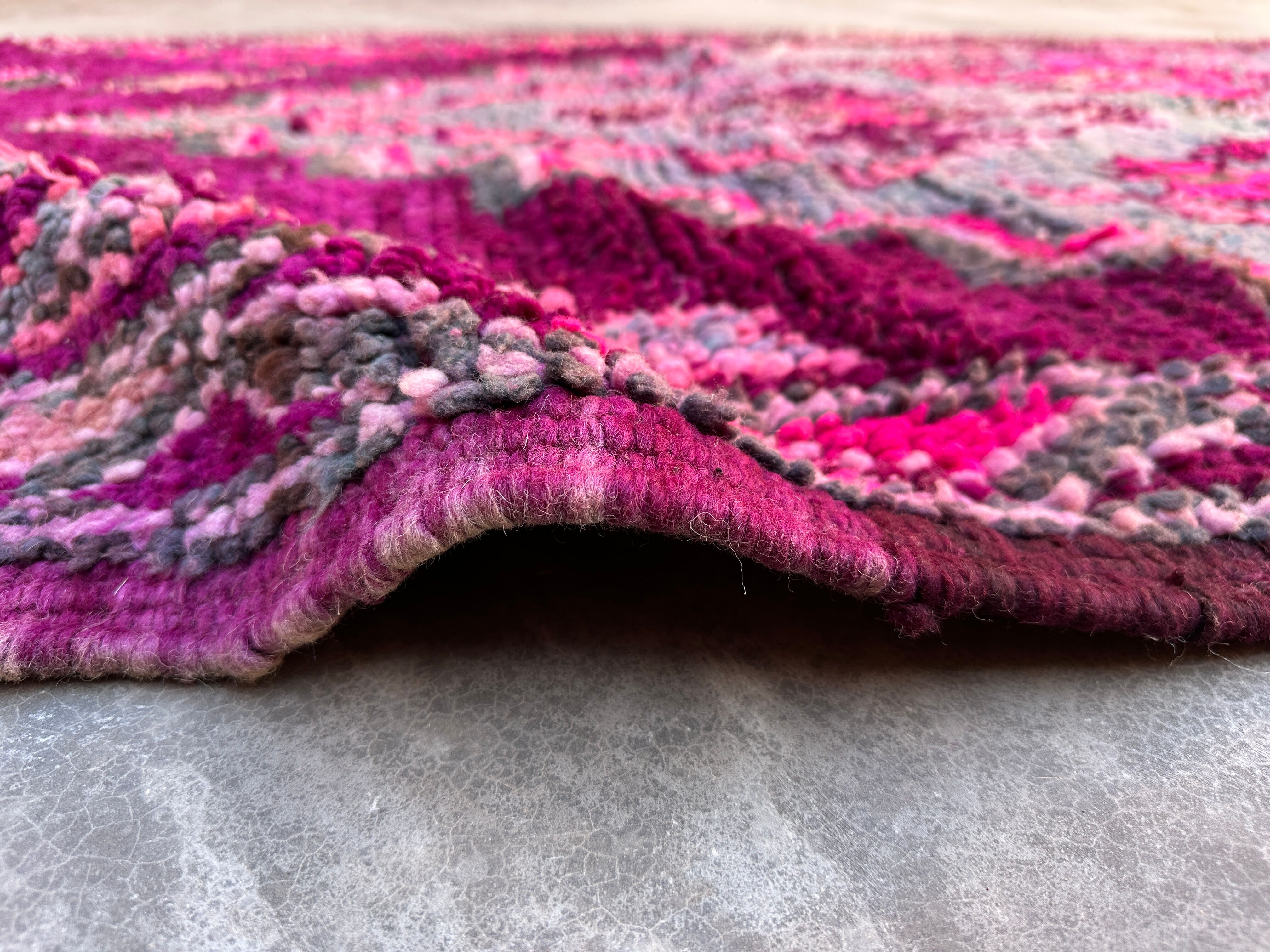 Wool corridor carpet - 120 x 557 cm