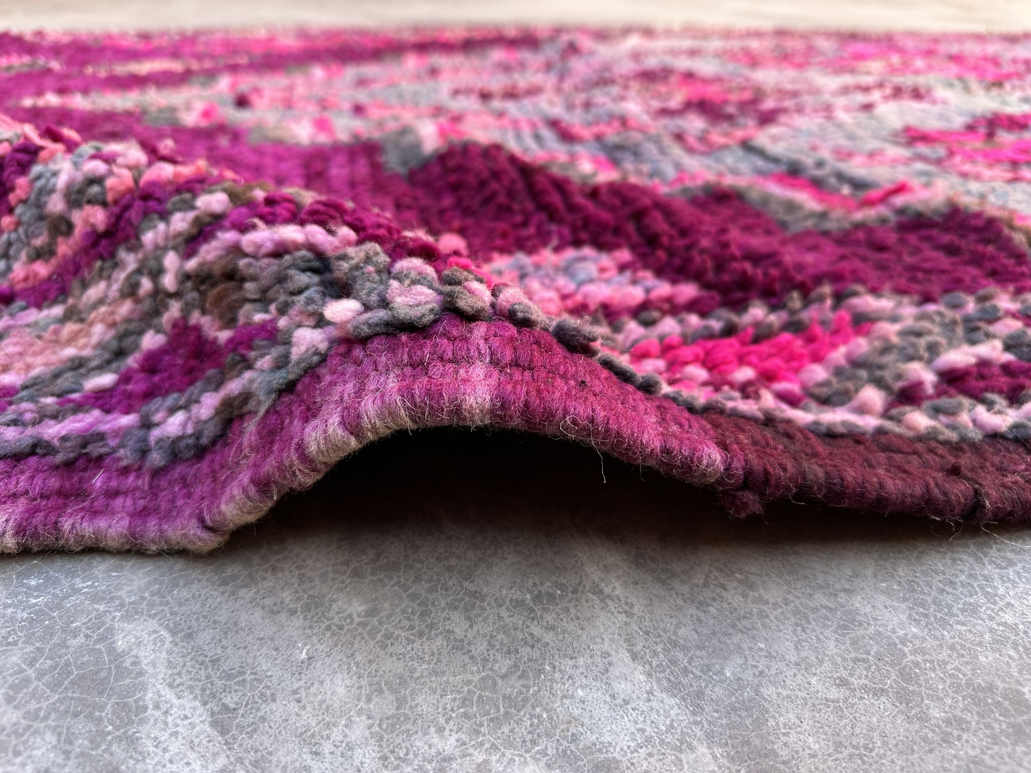 Wool corridor carpet - 120 x 557 cm