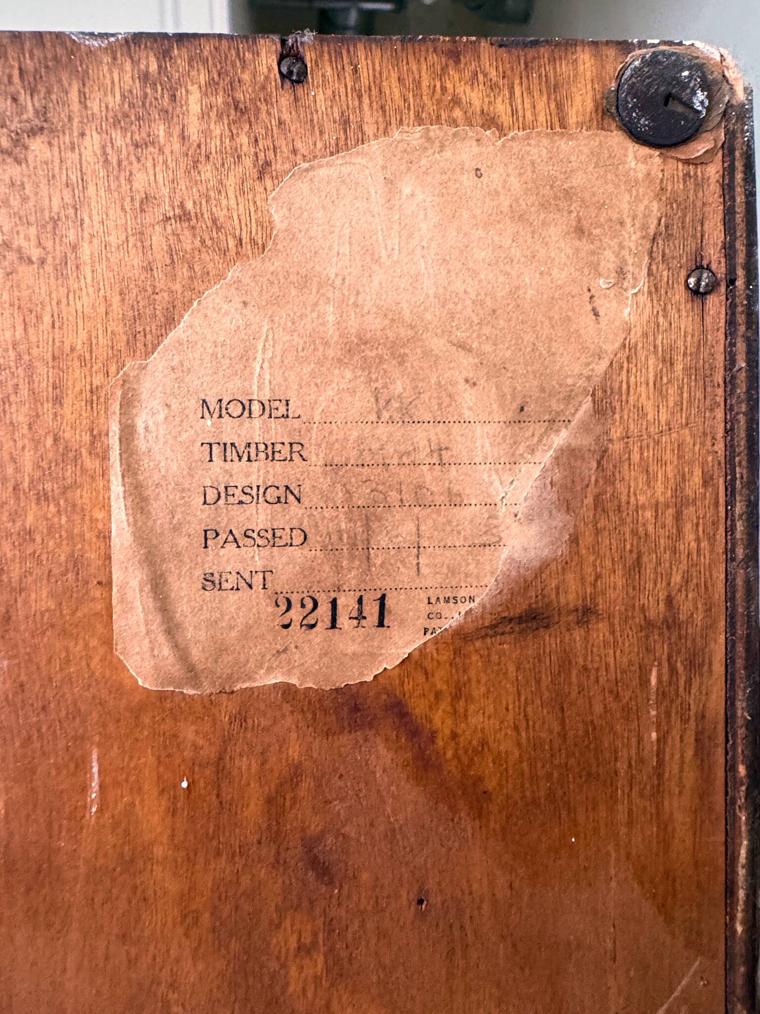 Mr Art Deco English Wardrobe "Compactom" - Model KK - Years