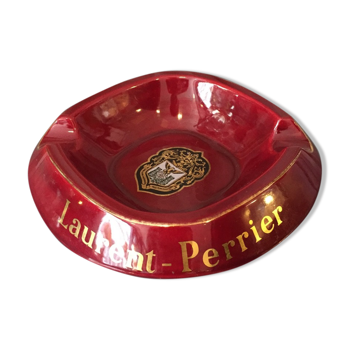 Advertising cigar ashtray for laurent perrier champagne