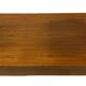 Vintage low sideboard with drawers 70's walnut veneer design