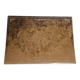 Leather desk pad, vintage office accessory, 50 cm