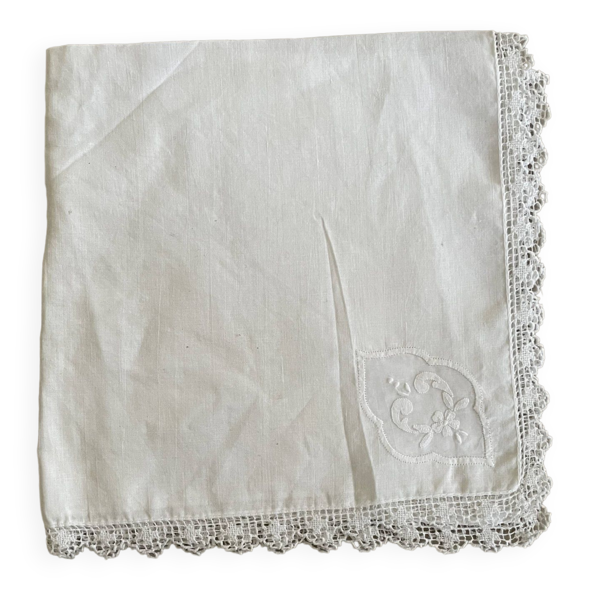 Lot de 6 serviettes de tables anciennes