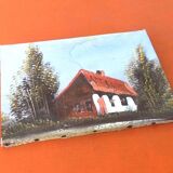Tableau ancien à suspendre  Maison