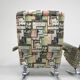 Set of 2 armchairs, Copenhagen model, Francois Letourneur, 1960s