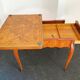 Game table Louis XV style, Napoleon III period (bronze fall and bronze belt, marqueteri
