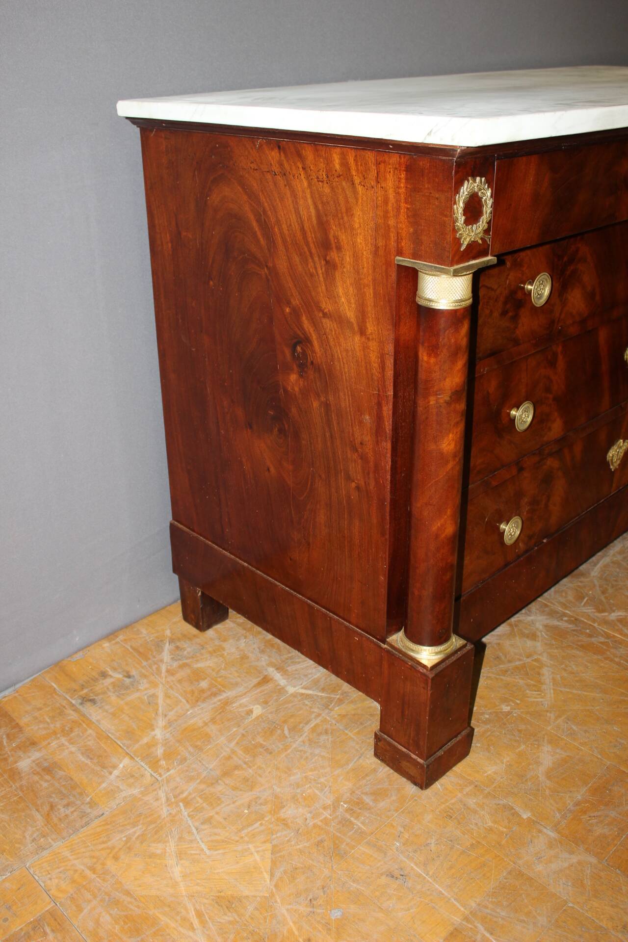 Commode Empire en acajou début XIX