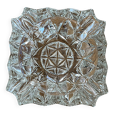 Crystal ashtray, empty pocket