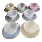 Service Arlequin Arcopal vintage