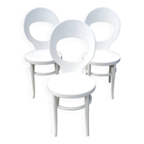 3 Baumann Mouette model chairs