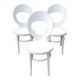 3 chaises Baumann modèle Mouette