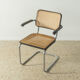 Tubular steel chair, model S 64, Marcel Breuer edition Thonet